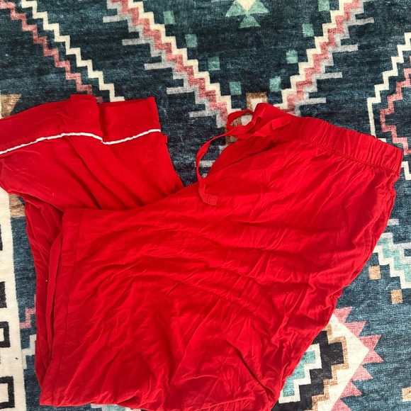 Victoria's Secret Red Pajama set - Picture 4 of 6